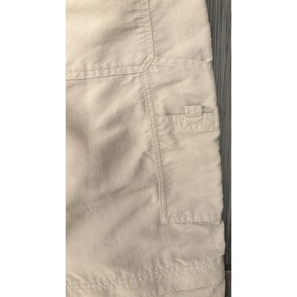 The North Face Convertible Pants Men Tan Paramount Peak Belted Zip Off Size XXL - Picture 10 of 10